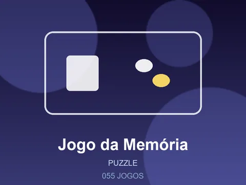 Jogo da Memória — jogo online grátis